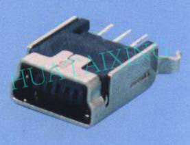 MINI USB 5P/F180°直插